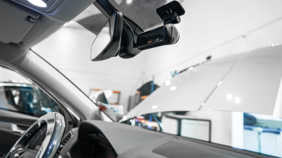 Dashcam service installation